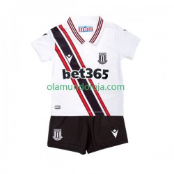 Camisola Stoke City Criança Equipamento Terceiro 2022-2023 Manga Curta